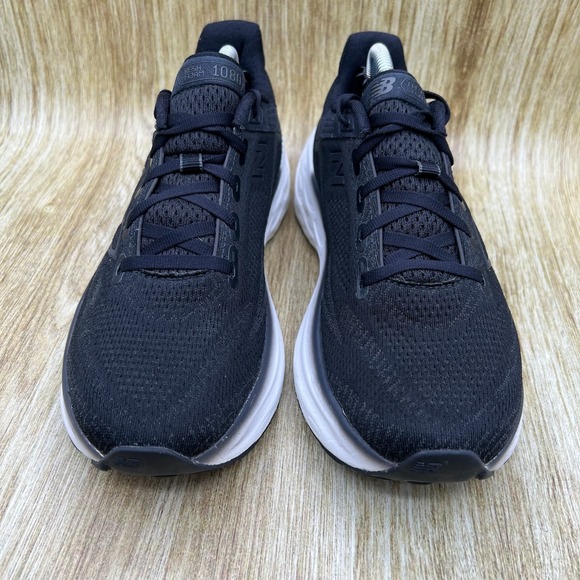 New Balance Fresh Foam X 1080v13 Women's Size 8 Black Running Shoes W1080K13 - Picture 2 of 10